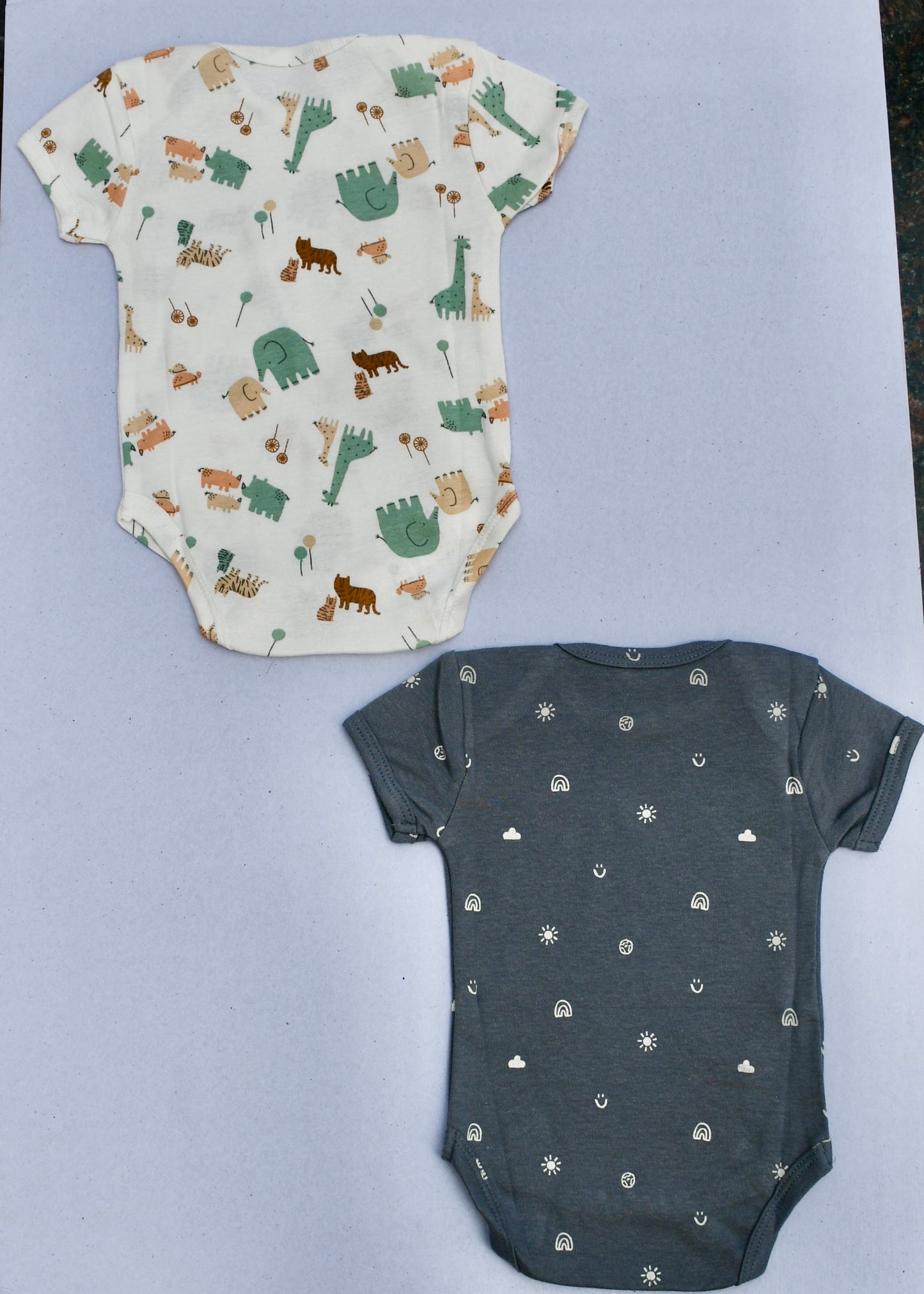 Premium Cotton Baby Rompers (Pack of 2)