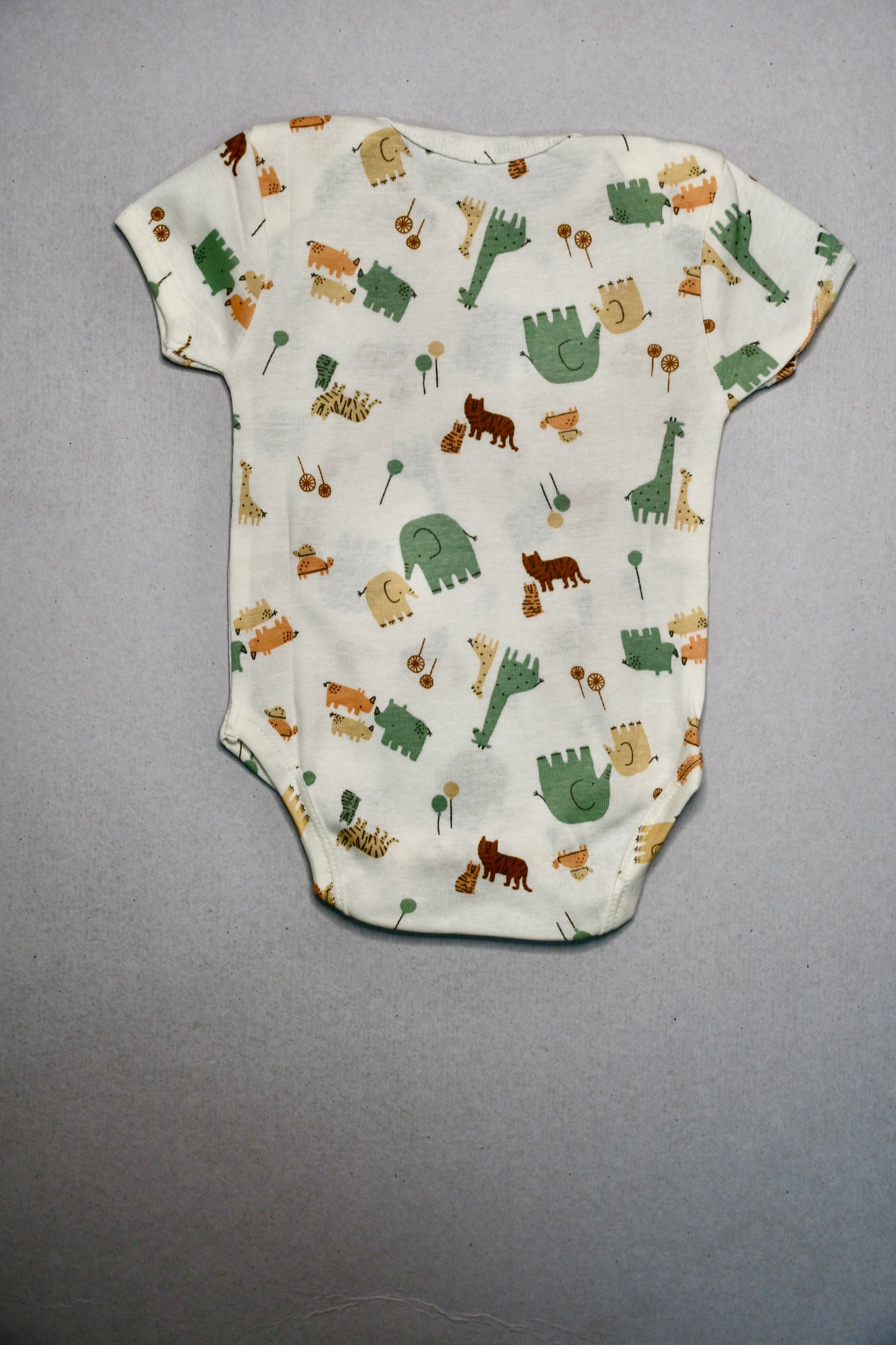 Woodland Party Half Sleeve Pure Cotton Premium Baby Romper