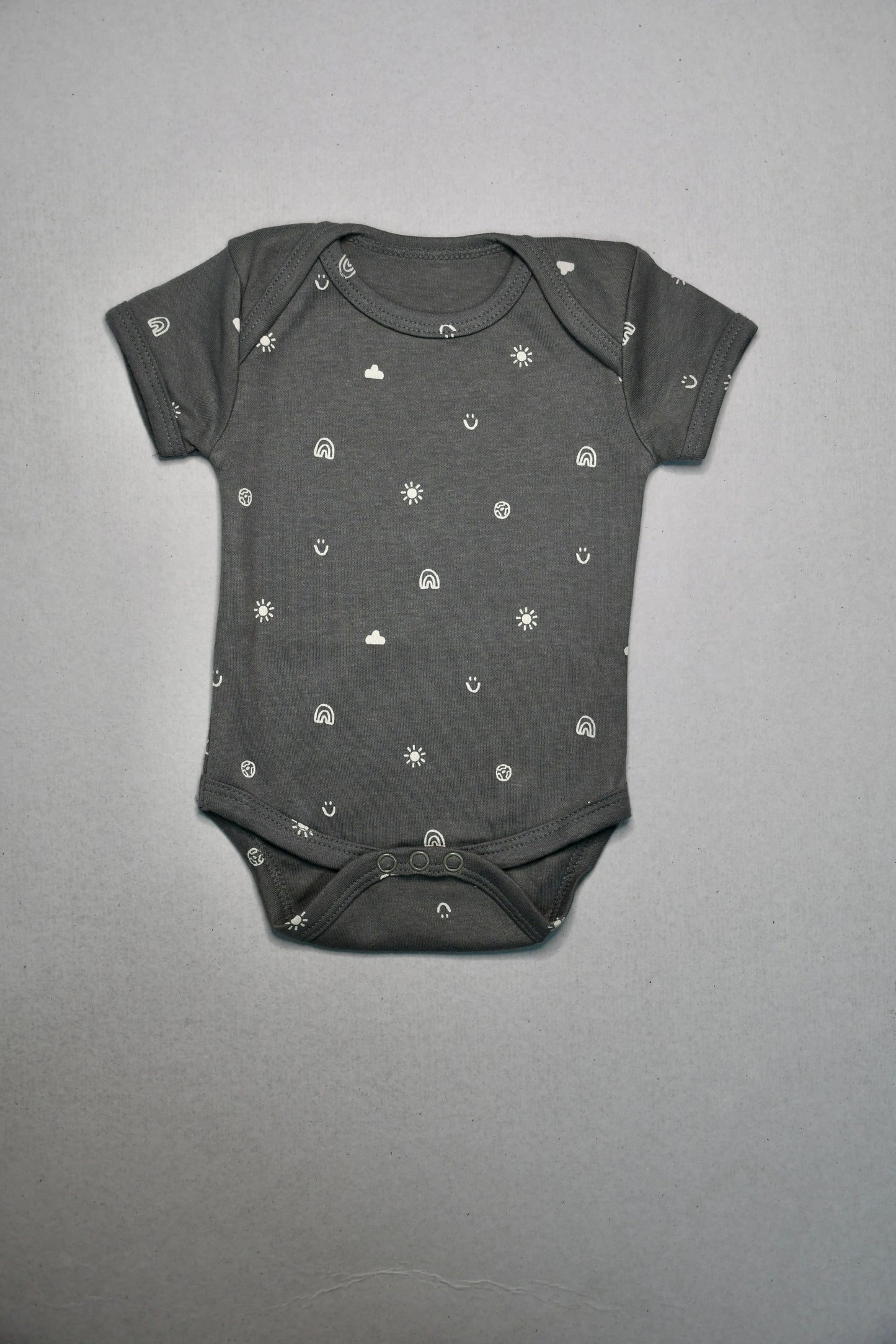 Nature Charm Half Sleeve Pure Cotton Premium Baby Romper