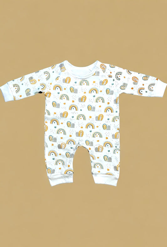 Snail-Tastic Organic Cotton and super soft playful romper